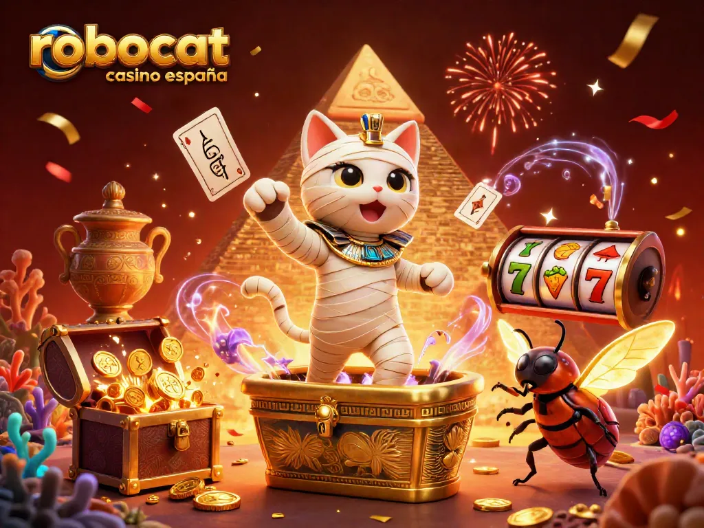 Experience the thrilling action at robocat casino españa with vibrant slot games and captivating characters.